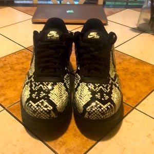 Men Nike Force One/ Snake Skin